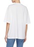 Back View - Click To Enlarge - ACNE STUDIOS - Iridescent Face Graphic Cotton T-shirt