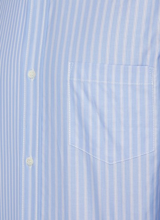  - COMME DES GARÇONS HOMME - Spread Collar Mixed Stripe Cotton Shirt
