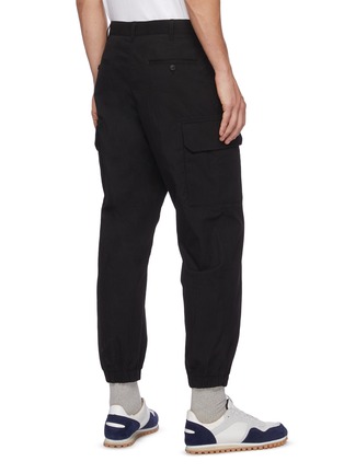 Back View - Click To Enlarge - COMME DES GARÇONS HOMME - Cropped cargo joggers