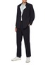Figure View - Click To Enlarge - AURALEE - Double-breast Notch Lapel Wool Blazer