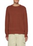 Main View - Click To Enlarge - AURALEE - Raglan Sleeves Cotton Knit Sweater