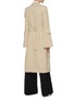 Back View - Click To Enlarge - JW ANDERSON - Double breast wool gabardine cargo coat
