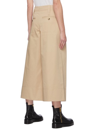 Back View - Click To Enlarge - JW ANDERSON - Crop wide leg pants
