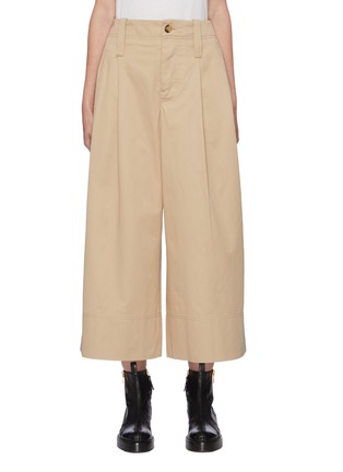 Main View - Click To Enlarge - JW ANDERSON - Crop wide leg pants