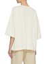 Back View - Click To Enlarge - JW ANDERSON - Quote print oversized T-shirt