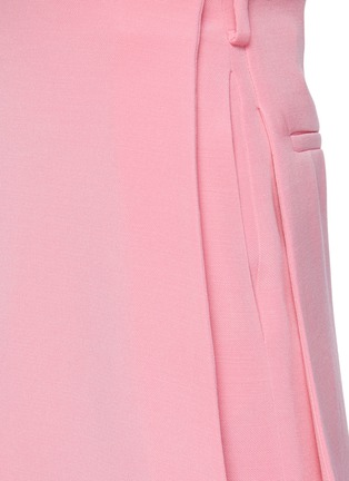 Detail View - Click To Enlarge - VALENTINO GARAVANI - Crepe mini skirt