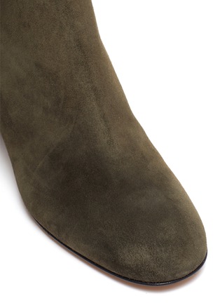 Detail View - Click To Enlarge - GIANVITO ROSSI - Suede knee high boots