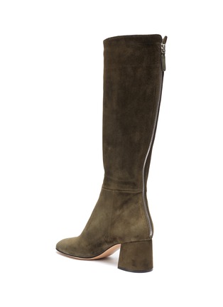  - GIANVITO ROSSI - Suede knee high boots