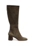 Main View - Click To Enlarge - GIANVITO ROSSI - Suede knee high boots