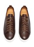 Detail View - Click To Enlarge - HENDERSON - Bryan' grainy leather sneakers