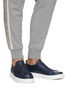 Figure View - Click To Enlarge - HENDERSON - Bryan' grainy leather sneakers