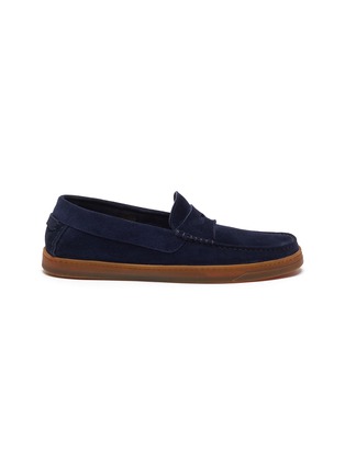 Main View - Click To Enlarge - HENDERSON - Terence' suede penny loafers