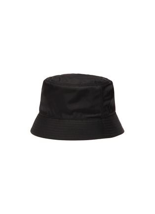 Figure View - Click To Enlarge - PRADA - Inverted triangle logo bucket hat