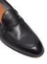 Detail View - Click To Enlarge - MALONE SOULIERS - Luca' Double Strap Leather Penny Loafers