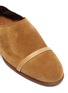 Detail View - Click To Enlarge - MALONE SOULIERS - Bruno' Single Strap Slip-on Suede Flats