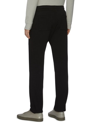 Back View - Click To Enlarge - JAMES PERSE - Drawstring Waist Cotton Sweatpants