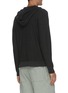 Back View - Click To Enlarge - JAMES PERSE - Zip Up Cotton Cashmere Blend Thermal Hoodie
