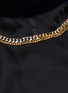  - SACAI - Necklace detail pleat sheer back asymmetric sheer top