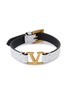 Main View - Click To Enlarge - VALENTINO GARAVANI - Valentino Garavani VLOGO leather bracelet