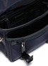 Detail View - Click To Enlarge - PRADA - Logo Plaque Foldover Top Nylon Messenger Bag