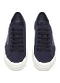 Detail View - Click To Enlarge - PRADA - Tyre Sole Canvas Sneakers