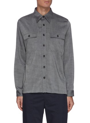 Main View - Click To Enlarge - EQUIL - Patch pocket button-down shirt
