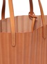 Detail View - Click To Enlarge - MANSUR GAVRIEL - Top Handle Pleated Leather Tote