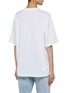 Back View - Click To Enlarge - ACNE STUDIOS - Metallic face print cotton T-shirt