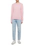 Figure View - Click To Enlarge - ACNE STUDIOS - FACE PATCH WOOL SWEATER