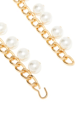 Detail View - Click To Enlarge - LELE SADOUGHI - Pearl 14k Gold Plated Chain Belt