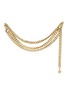 Main View - Click To Enlarge - LELE SADOUGHI - Lucky Charm 14k Gold Plated Double Chain Belt