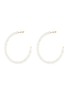 Main View - Click To Enlarge - LELE SADOUGHI - Pearl Hoop Earrings
