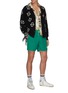 Figure View - Click To Enlarge - AMIRI - All-over Paisley Intarsia Cashmere Cardigan