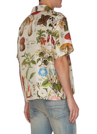 Back View - Click To Enlarge - AMIRI - Psychedelic Plant Graphic Print Shirt