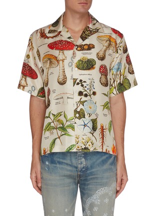 Main View - Click To Enlarge - AMIRI - Psychedelic Plant Graphic Print Shirt