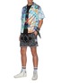 Figure View - Click To Enlarge - AMIRI - Mixed Tie-Dye Patchwork Shirt