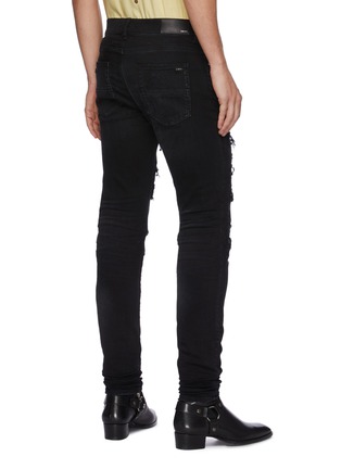 Back View - Click To Enlarge - AMIRI - Bandana Thrash' skinny jeans