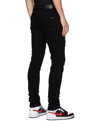 Back View - Click To Enlarge - AMIRI - Thrasher Plus' distressed skinny jeans