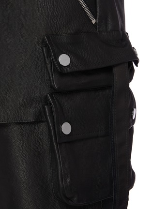  - AMIRI - Leather Cargo Shorts