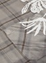  - AMIRI - Bleach Floral Print Raw Hem Plaid Shirt