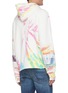 Back View - Click To Enlarge - AMIRI - Tie Dye Patchwork Cotton Hoodie