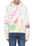 Main View - Click To Enlarge - AMIRI - Tie Dye Patchwork Cotton Hoodie