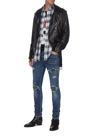 Figure View - Click To Enlarge - AMIRI - MX1' distressed jeans