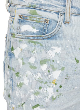  - AMIRI - Hand painted slit detail jeans