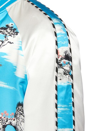  - AMIRI - Aloha pattern Hawaiian bomber jacket