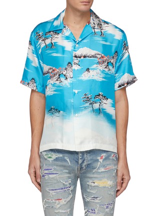 Main View - Click To Enlarge - AMIRI - Faded aloha print shirt