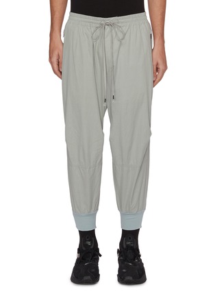 Main View - Click To Enlarge - THE VIRIDI-ANNE - Drawstring Twill Sweatpants