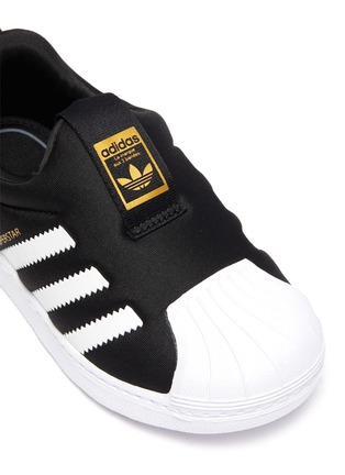 Detail View - Click To Enlarge - ADIDAS - Superstar 360' low top slip on toddler sneakers