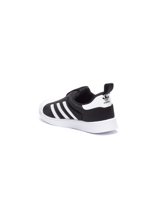 Detail View - Click To Enlarge - ADIDAS - Superstar 360' low top slip on toddler sneakers