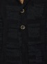  - UMA WANG - Texture grid cotton linen blazer